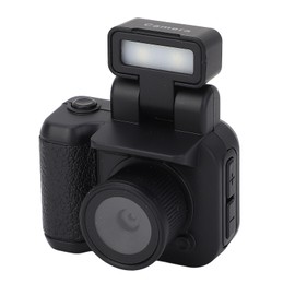 Mini Digital Camera, 1080P Thumb Camera with 1.44In Color Screen, Charging Base, Reversible Flash, Vintage Images, Portable Video Record for School Travel