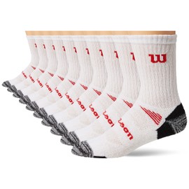 Wilson Calcetas para Hombre, Tejido Afelpado B7631, Contenido: 1 Paquete con 10 Pares de Calcetas para Caballero, Multicolor, 29 Amplio Alto