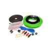 KnuKonceptz KCA Complete 4 Gauge Amp Installation Wiring Kit (Green)