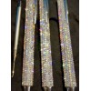 Unbranded 3 Pcs New AB Rhinestone Crystal Silver Ballpoint Pens