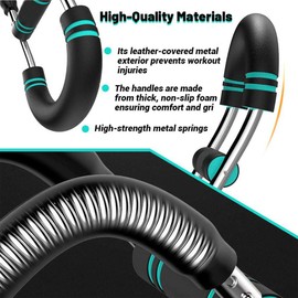 Twister Arm Trainer, Twister Arm Exerciser Adjustable Chest Expander Portable Power Twister Bar Muscular Strength Enhancer Thigh Master Trainer Men Upper Body Strength at Home Fitness Equipment