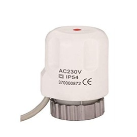 Actuator for underfloor Heating 230 V incl. Adapter VA10, fits on Beulco/Cronatherm/Kamo/Purmo/Watts/Rehau an Others/Wärmer System