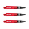 Red Dragon Nitrotech Short Shafts - Red - 3 Sets
