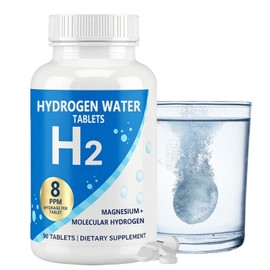 Hydrogen Water Tablets, Hydrogen Tablets for Drinking Water, 8 PPM Molecular Hydrogen, Supports Energy, Hydration & Recovery