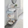 Rubbermaid 4-Tier Heavy Duty Wire Shelf, Satin Nickel, Easy Assemble