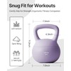 YOTTOY Soft Kettlebell,Kettlebell Anti-Slip Grip Weight for Home Workouts, Kettlebells