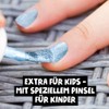 Premium Children's Nail Polish Pearly Ice Blue, 5 ml, Removable,