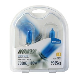NOKYA NOK7220 Pro Halogen Arctic White 9005XS 100 Watt 7000K Light Bulb