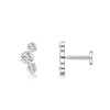 Limerencia G23 Hypoallergenic 18g Flat Back Stud Earrings | F136