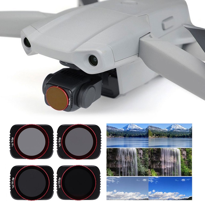 4pcs Adjustable ND Lens Filter Dimmer Aluminum Alloy Accessories Fit