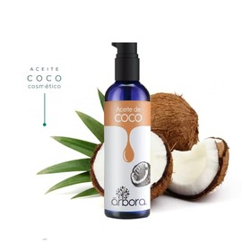 Árbora 2 Pack Aceites de COCO | HIDRATACIÓN PROFUNDA DE PIEL, CABELLO Y UÑAS | Fácil aplicación | Con Acidos Grasos | 100% PURO| Evita las Puntas Abie