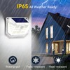 231 LED Solar Lights for Outside Waterproof, 6 Pack 300°