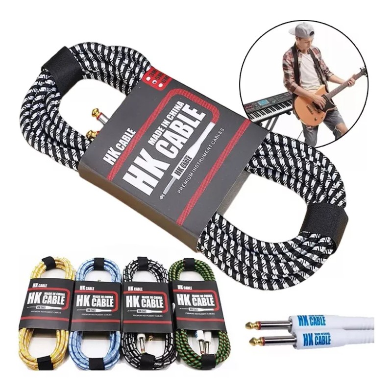 TECNOLOGÍA INFINITA Alta Definición Cable Para Guitarra O Bajo Estable