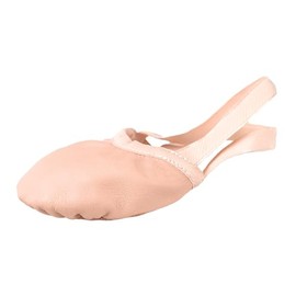 Wear Moi Instinct Turner Shoes Pirouette - Half Sole for Ballet, Dance, Gymnastics, Salmon, Stretch Leather, Small (WMINS2SSAL)