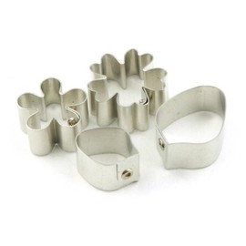 MyTinyWorld Set of 4 Metal Jasmine Sugar Craft Cutters