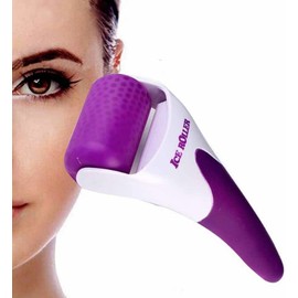 Face Roller Ice Roller for Face Eye Face Roller Anti Ageing Massage Tool Face Massager Your Skin Care Routine (Purple)
