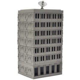 Tomytec 322658 1/144 GeoColle Combat Series DCM20 Command Headquarters Painted Plastic Model