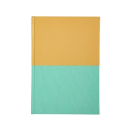 Promptly Journals, My Big Feelings Journal: Discovering and Mastering Emotions (Ochre/Mint, Linen/Leatherette) | Feelings Journal for Kids | Mindfulness for Kids | Kids Journal
