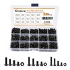 Cicidorai 520Pcs M3 M4 M5 10.9 Grade Alloy Steel,Button Head
