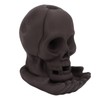 Backflow Incense Burner Purple Sands LED Light Skull Head Design