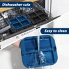 Webake Freidora de aire de silicona para hornear, molde de