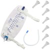 Male Complete Kit Urinary Incontinence One-Week, 7-Condom Catheters External Self-Seal
