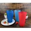 AOYITE Large Plastic Cups Reusable - 32 oz Water Tumblers