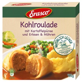 Erasco Cabbage Roll in Sauce with Mashed Potatoes and Vegetables 480 g