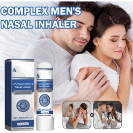 Complex Men's Nasal Inhaler - Natural Nasal Inhaler Stick, Restores Energy and Vitality, Portable Nasal Inhaler Stick, Provides Everyday Comfort for Driving Business Travel Work Commutes