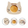 5PCS Cute Cat Coasters Reusable Washable Non-Slip Beverage Mats For