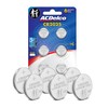 Powermax ACDelco 6-Count CR2025 Batteries, Lithium 3V Coin Cell Button