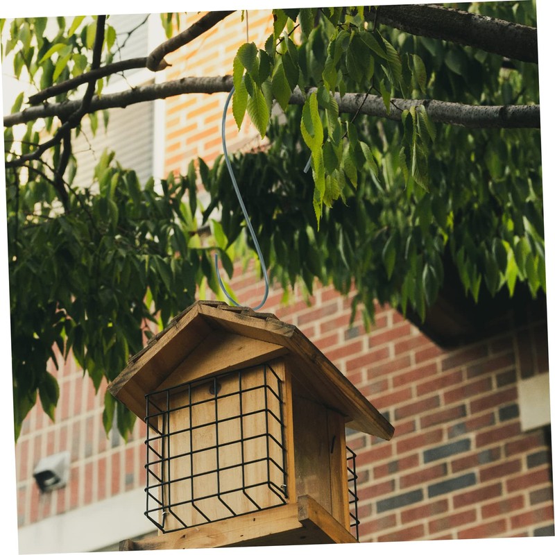 Sosoport 6pcs Flower Pots Hanging Hooks Bird Feeder Hanging Hooks