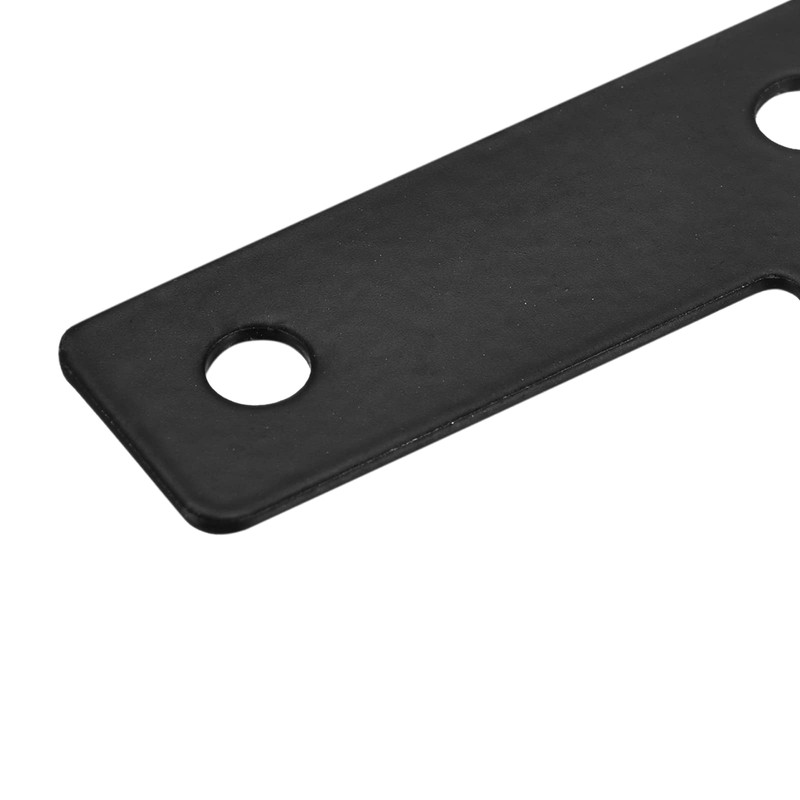 sourcing map T Shape Bracket, 80x80x1mm Carbon Steel Mending Plates