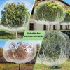 2PCS Large Fruit Tree Netting with Drawstring and Zipper, 8