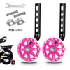 Takelablaze Bike Training Wheels Mute Flash Wheels Adjustable Bicycle Stabilizer