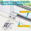 Window Locks for Sliding Windows(4 Sets)-Sliding Window Security Lock with