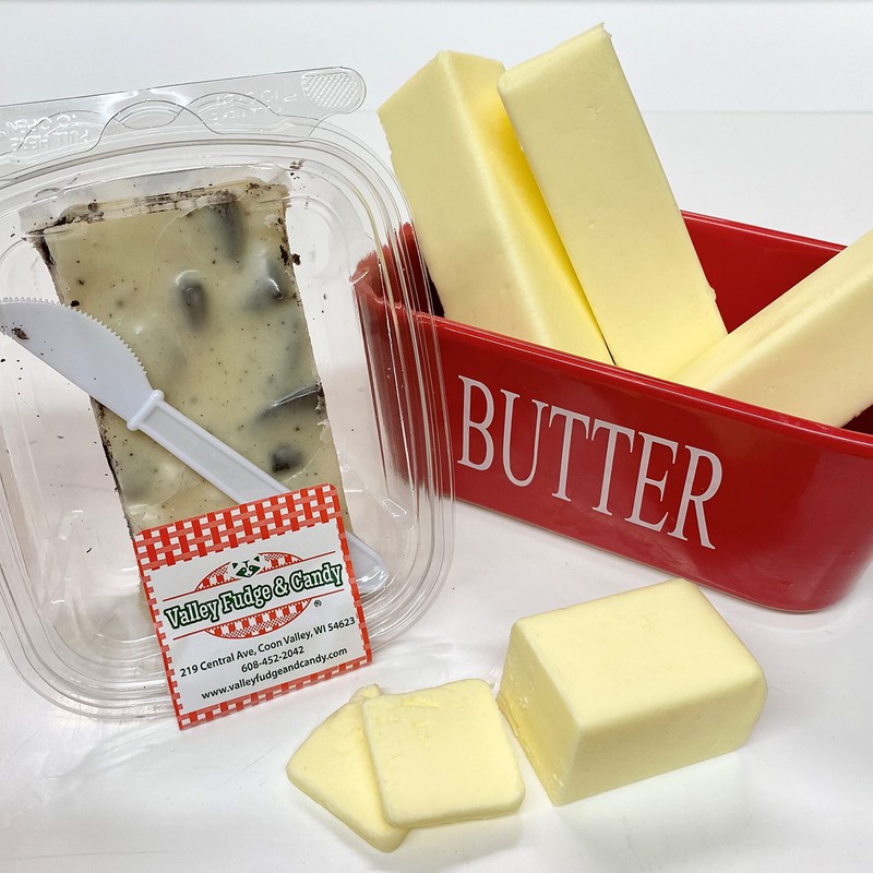 Valley Fudge, Cookies and Cream, Fresh Artisan Fudge, Real Butter,