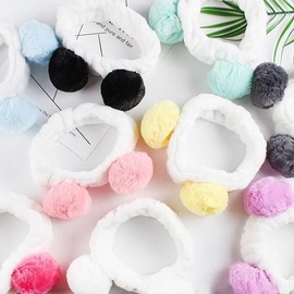 Face Washing Headband Face Washing Headband (Bear) 3ea