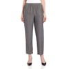 Alfred Dunner Women's Pull-On Style All Around Elastic Waist Polyester