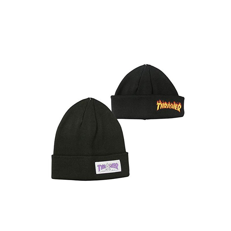 Slasher GONZ Hometown 2-Way Knit Cap, Cotton, Summer, Short Beanie,