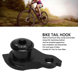 SUNGOOYUE Universal Derailleur Hanger UDH, CNC Machined Aluminium Alloy Bicycle Derailleur Hanger Frame Gear Tail Hook