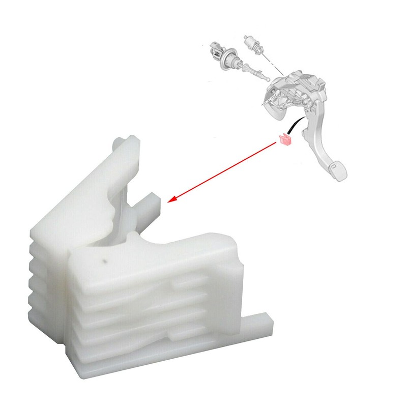 Spring Clutch Pedal, Clips Transmitter Compatible with Citroen C4 Picasso