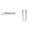 HomeAmore 12 Tilt Rod Louvers Staples + 12 Spring Loaded