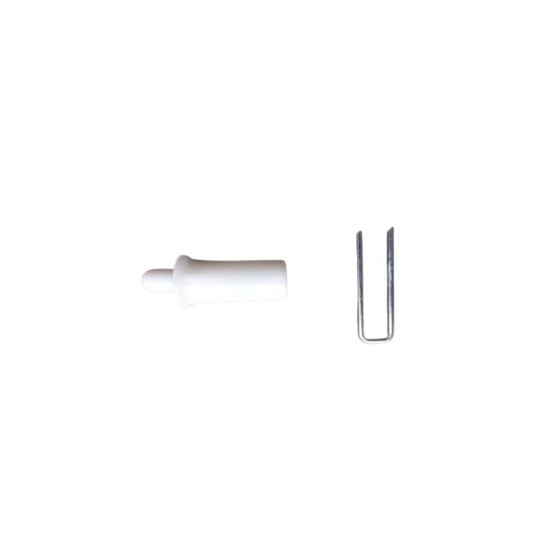 HomeAmore 12 Tilt Rod Louvers Staples + 12 Spring Loaded