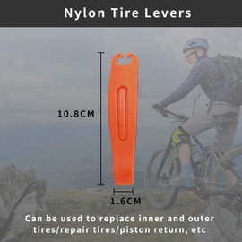 FloraVigo Suitable for Cross Country/Hiking/Road/MTB Tyre Levers, High Strength Tyre Change/Tyre Repair, Disassembly and Repair Tools (4 Pack)