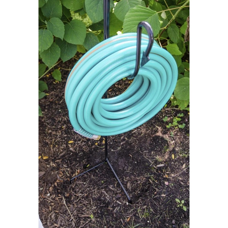 Gardien 100' In Ground Garden Water Hose Hanger w/ Step