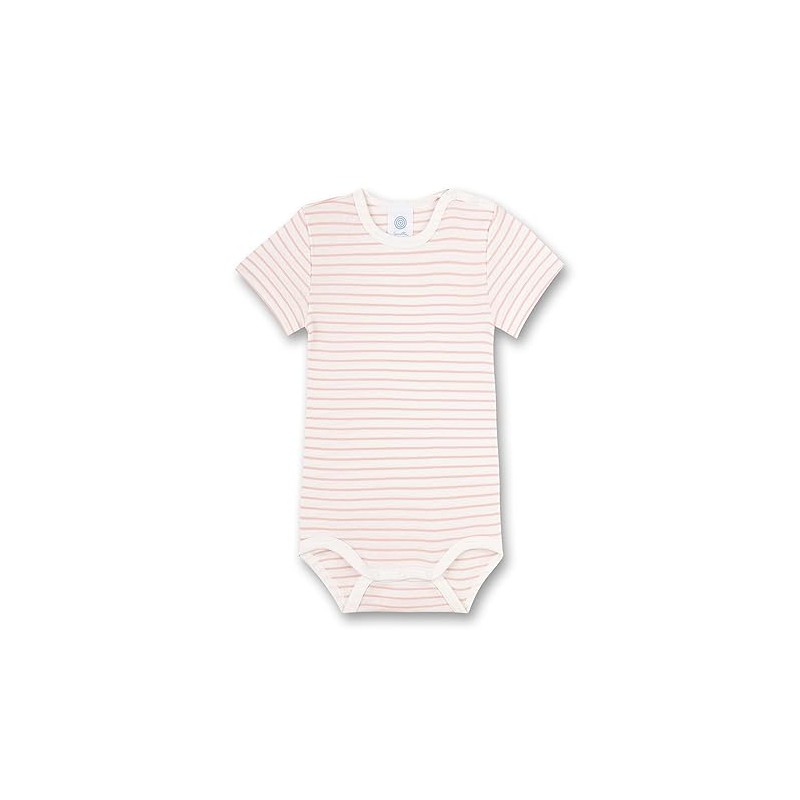 Sanetta Baby Girl Beige Bodysuit Set, White Pebble