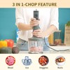 La Reveuse Immersion Blender Handheld, 3 in 1, 300 Watts