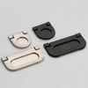 2 Pack Flush Pull Handle, Hidden Recessed Door Handle for