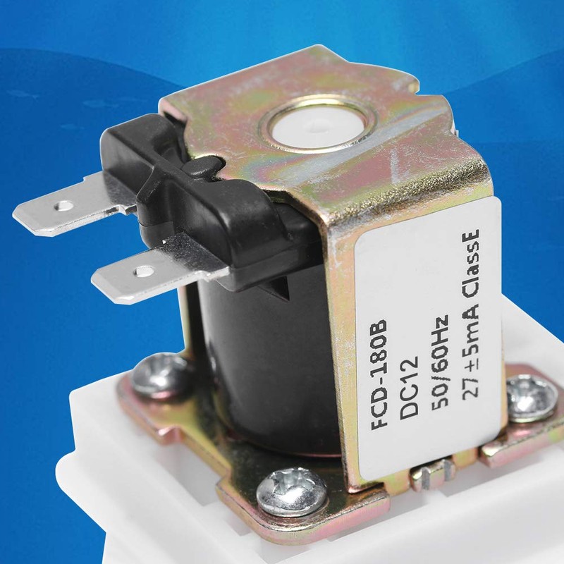 Beduan Water Solenoid Valve, 1/2" x 1/2" Male Thread DC